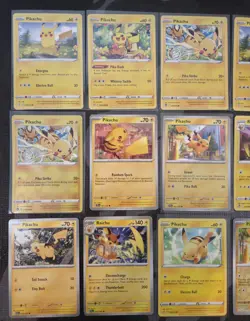 18 x Pikachu, Raichu Pokemon Card Lot - Image 2