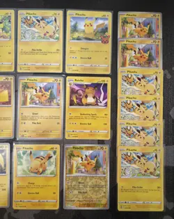 18 x Pikachu, Raichu Pokemon Card Lot - Image 3