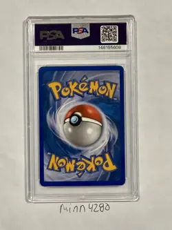 SQUIRTLE REVERSE HOLO 63/100 CRYSTAL GUARDIANS POKEMON PSA 8 2006 new cert - Image 2
