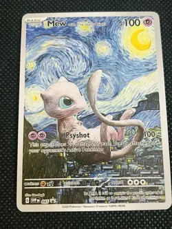 Mew Van Gogh ACG Display Card Pokemon Japanese - Image 1