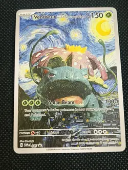 Venusaur Van Gogh ACG Display Card Pokemon Japanese - Image 1