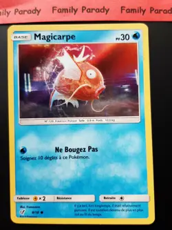 Magikarp Holo 30HP 8/18 Pokemon Card Promo Detective Pikachu New French - Image 1