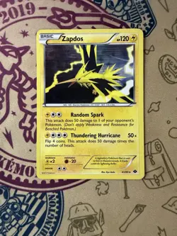 Zapdos 41/99 Next Destinies 2012 Holo Rare Pokemon Card - Image 3