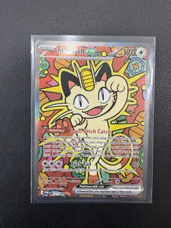 Meowth ex 121/088 NM - Special Illustration Rare - Perfect Order ME03 - Pokemon - Image 2