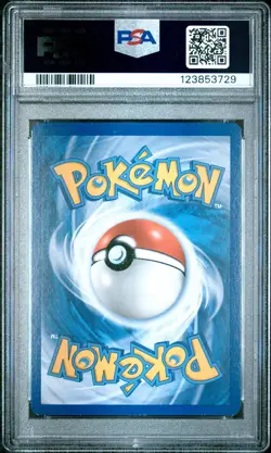 2009 POKEMON PLATINUM RISING RIVALS CRACKED ICE #60 FLAREON-REVERSE FOIL PSA 7 - Image 2