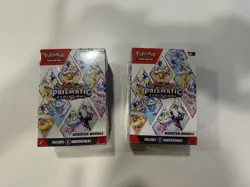 Pokemon Prismatic Evolutions Booster Bundle Box 2x English Nintendo TCG - Image 1