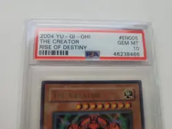Yu-Gi-Oh 2004 The Creator RDS-EN005 1st Edition Ultra Rare PSA 10 GEM MINT pop 2 - Image 2