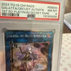 RA03-EN044 Galatea, the Orcust Automaton Platinum Secret Rare 1st Ed YuGiOh - Image 4