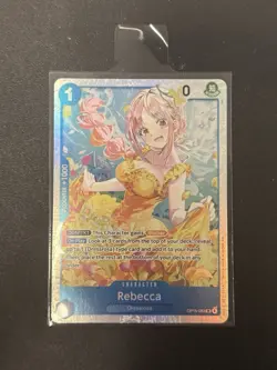 Rebecca OP15-053 Super Rare Adventure on Kami's Island One Piece NM - Image 1