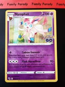 Nymphali HOLO 120PV 035/078 Pokemon Card EB10.5 Pokemon Go New Fr - Image 1