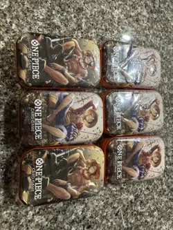 One Piece Tins Vol 2 6x Sealed Brand New - Image 1