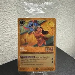Disney Lorcana Lilo-Escape Artist Promo Foil 25/P2-EN-6 Promo Card SEALED Mint - Image 1