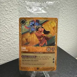 Disney Lorcana Lilo-Escape Artist Promo Foil 25/P2-EN-6 Promo Card SEALED Mint - Image 2