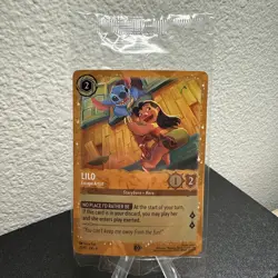Disney Lorcana Lilo-Escape Artist Promo Foil 25/P2-EN-6 Promo Card SEALED Mint - Image 5