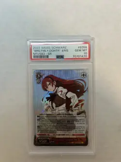 Weiss Schwarz card MTI/S83-E058S SR Eris Boreas Greyrat Mushoku Tensei PSA 10 - Image 1