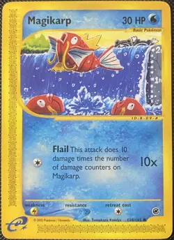 Magikarp 118/165 Expedition Base Set Regular (See Photos) Pokemon Card - Image 1