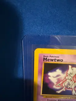 Mewtwo 3 Black Star Movie Promo Stamped Vintage Pokemon Card WOTC TCG English LP - Image 3