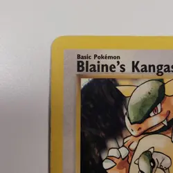 Blaine's Kangaskhan 36/132 Gym Heroes unlimited Pokemon TCG Card - Image 2