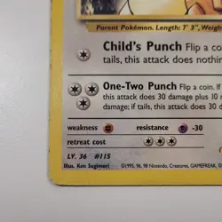 Blaine's Kangaskhan 36/132 Gym Heroes unlimited Pokemon TCG Card - Image 5