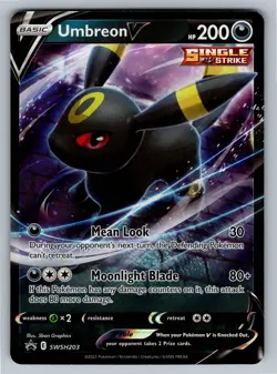 Umbreon V - Promo SWSH: Sword & Shield Promo Cards SWSH203 NM - Image 1