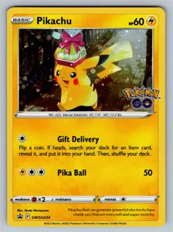Pikachu Promo SWSH: Sword & Shield Promo Cards SWSH234 NM - Image 1