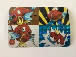 1996 Pokemon Japanese Vending Card Sticker #37 Lickitung Magikarp - Image 1