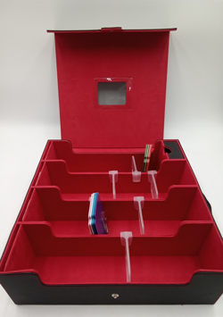 Trading Card Storage Box 3000+ MTG Deck Box w/ Colorful Dividers - Image 2