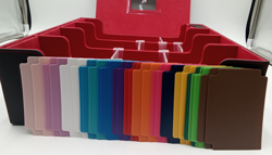 Trading Card Storage Box 3000+ MTG Deck Box w/ Colorful Dividers - Image 3