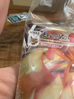 Eevee VMAX SWSH087 SWSH: Sword & Shield Promo Cards Holo Sealed NM - Image 2