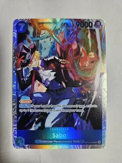 Sabo SR OP15-046 ENGLISH ONE PIECE Card Adventure on KAMI’s Island - OP15 - Image 1