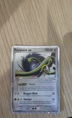 Rayquaza EX Holo 039 Black Star Promo Pokemon Card #39 Ultra Rare English 🔥 DMG - Image 3