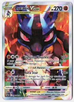 Lucario VSTAR SWSH291 SWSH: Sword & Shield Promo Cards Promo Holo - Image 1