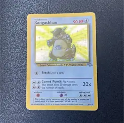 Pokemon Kangaskhan 5/64 Jungle Holo Rare 90 HP 1999 Nintendo Card wotc - Image 1