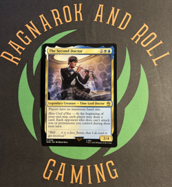 The Second Doctor – WHO 156 – MTG Rare – NM – Doctor Who Universes Beyond Card - Image 1