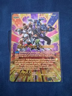 Bandai Dragon Ball Super Card Game BT29 Ginyu Force Leader Awaken Lot 2 Cards - Image 1