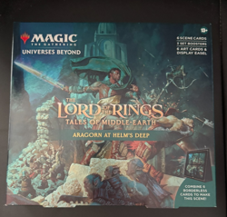 MTG LOTR Scene Box: Aragorn at Helm’s Deep – New Factory Sealed - Image 1