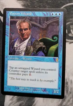Patron Wizard - Odyssey - LP - MTG Magic The Gathering - Image 1