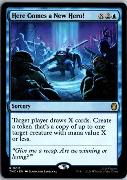 Here Comes a New Hero! R Commander: Teenage Mutant Ninja Turtles 11 NM Magic - Image 1