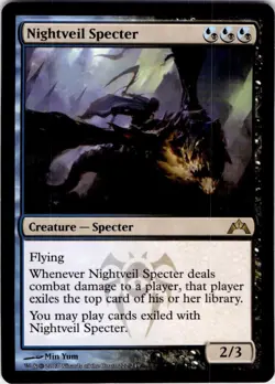 MTG Nightveil Specter Gatecrash Rare #222 - Image 1