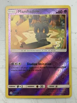 Marshadow - 103/236 - Reverse Holo - Cosmic Eclipse - Pokemon Card NM - Image 1
