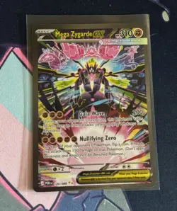 Mega Zygarde EX Perfect Order SIR 120/088 Pokemon Card TCG Near Mint - Image 1