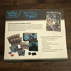 Black Bolt Elite Trainer Box ETB Pokemon Scarlet & Violet SEALED - Image 2
