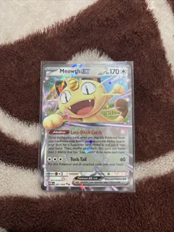 Pokemon TCG Meowth EX Perfect Order 62/88 Near Mint - Image 1