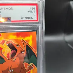 1999 Topps Pokemon Movie Edition #6 CHARIZARD #E6 Base Non-Holo PSA 9 - Image 4