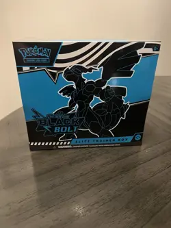 Pokemon Scarlet & Violet Black Bolt Elite Trainer Box Zekrom Meloetta Serperior - Image 1