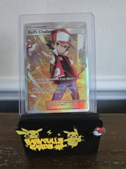 2019 POKEMON SUN & MOON UNBROKEN BONDS #213 FULL ART/RED'S CHALLENGE - Image 1