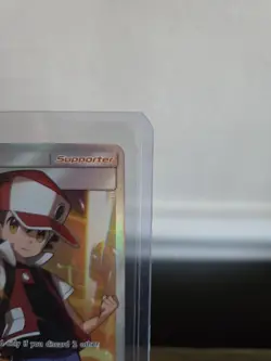 2019 POKEMON SUN & MOON UNBROKEN BONDS #213 FULL ART/RED'S CHALLENGE - Image 3