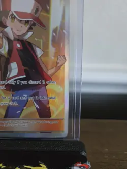 2019 POKEMON SUN & MOON UNBROKEN BONDS #213 FULL ART/RED'S CHALLENGE - Image 4
