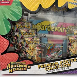 Pokemon TCG Mega Evolution Ascended Heroes Premium Poster Collection Gardevoir - Image 3