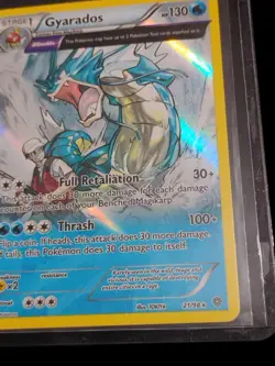 Gyarados Holo Foil Rare 21/98 Pokemon XY Ancient Origins 2015 - Image 3